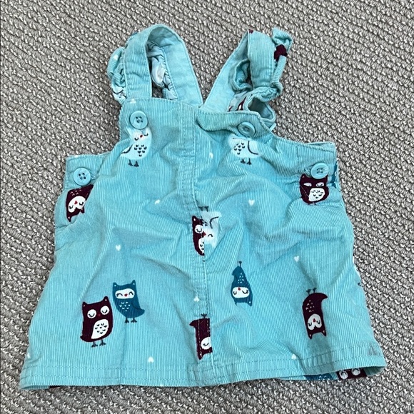 Carter's Newborn Owl Corduroy Jumper - Picture 1 of 4